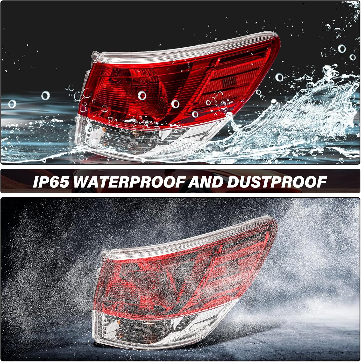BRYGHT Tail light Assembly Fit for 2013 2014 2015 2016 Nissan Pathfinder OE Style Tail Light Assemblies Replacement Taillights Outer Rear Taillamp Brake Light Right Passenger Side