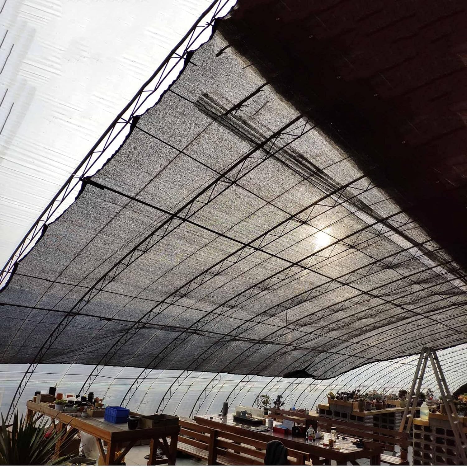 Shade Netting,Shade Cloth,Anti-uv Shade Tarpaulin,Shade Curtain with Grommet,Anti-Aging,Garden Windproof Privacy Fence,Pool,Courtyard,Deck,54 Sizes,5x7m/16.4x23ft