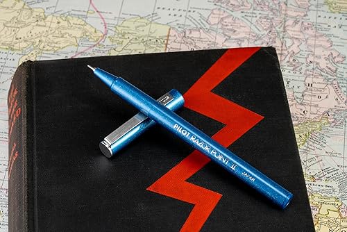 Miniatura 4 de Pilot pluma de punta permeable ultrafina, 12 unidades, Azul