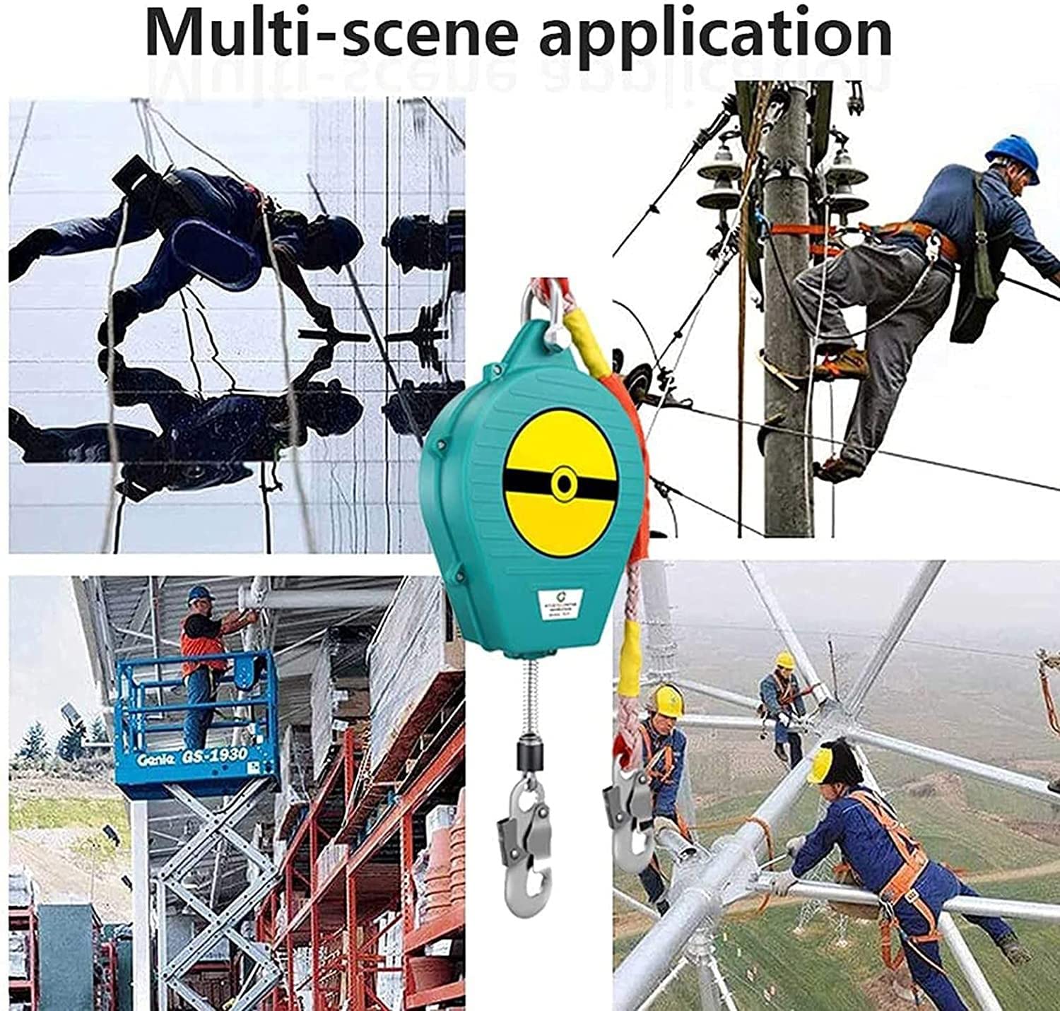 Buy Fall Arrest Lanyard Retractable,Self Retracting Lifeline Cable