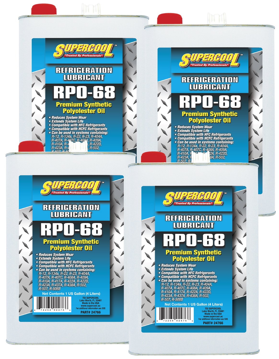 Car Truck AC System Lubricant TSI Supercool 25411 PAO 68 Synthetic ...