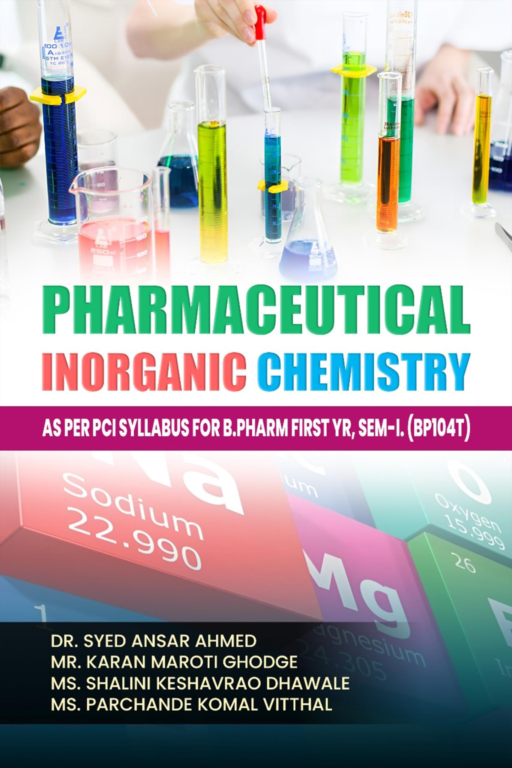 PHARMACEUTICAL INORGANIC CHEMISTRY