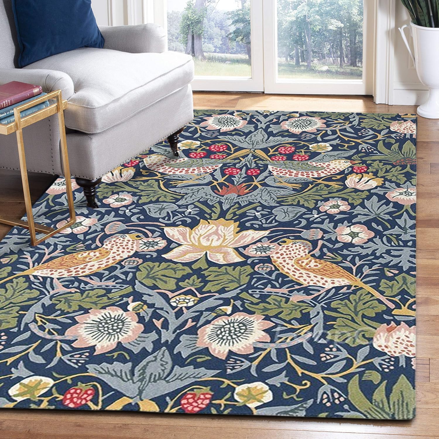 Amazon.com: Handmade Strawberry Thief by William Morris | Space
