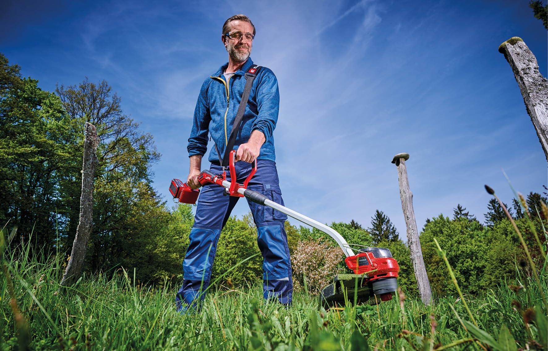 Einhell Professional Coupe-Bordures sans Fil GP-CT 36/35 Li BL-Solo Power X-Change (36 V, Bobine de Fil avec avance Automatique, Moteur Brushless) Livré sans Batterie ni Chargeur