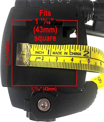 Miniatura 3 de DaVoice Trípode de 1.693 in de repuesto para Torjim AX60, Endurax ETR66, Victiv T72, UBeesize TR60 Jolican Zomei Q111 Mactrem PT55 + soporte de
