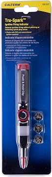 Calterm 66331 Tru-Spark Ignition Firing LED Indicator, Adjustable Sensitivity, Green,Red