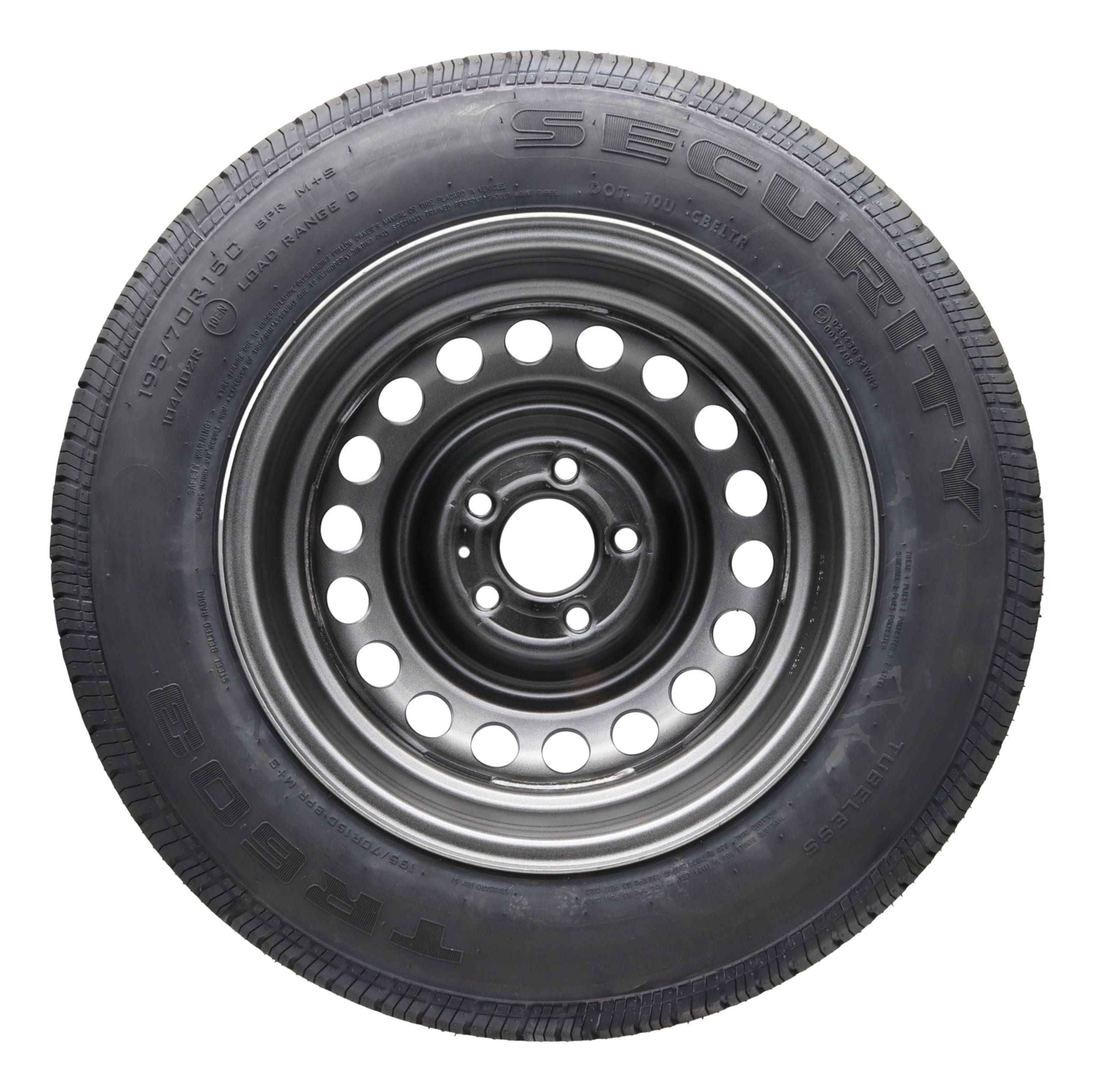 p4U Ruota completa | 195/70R15C 5,5Jx15 112x5 8PR TR603 ET30 - Rimorchio ruota rimorchio, m