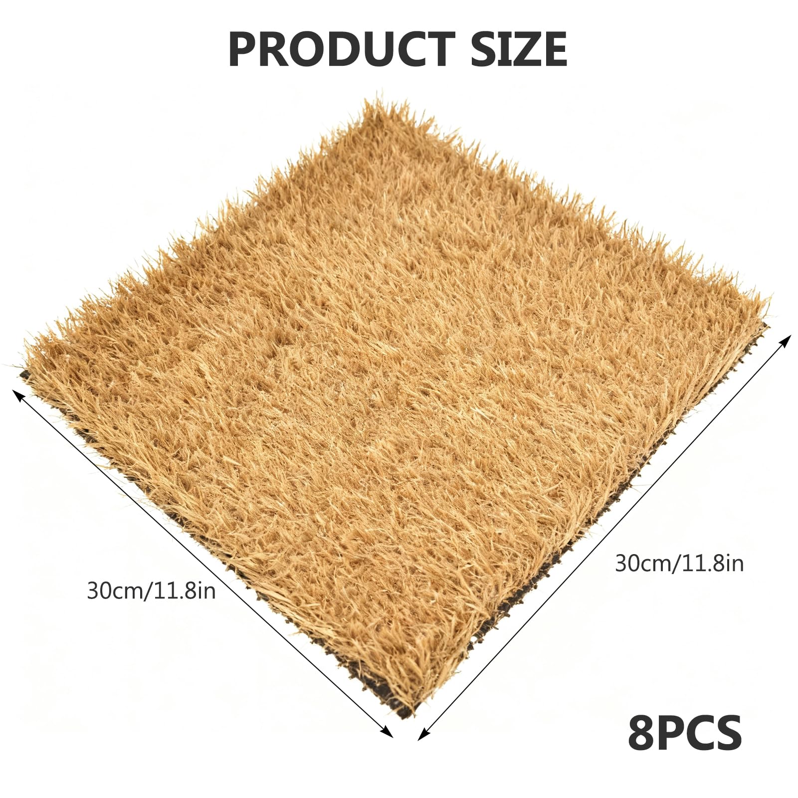 Inserti per nido di pollo 30x30 cm riutilizzabili set da 8