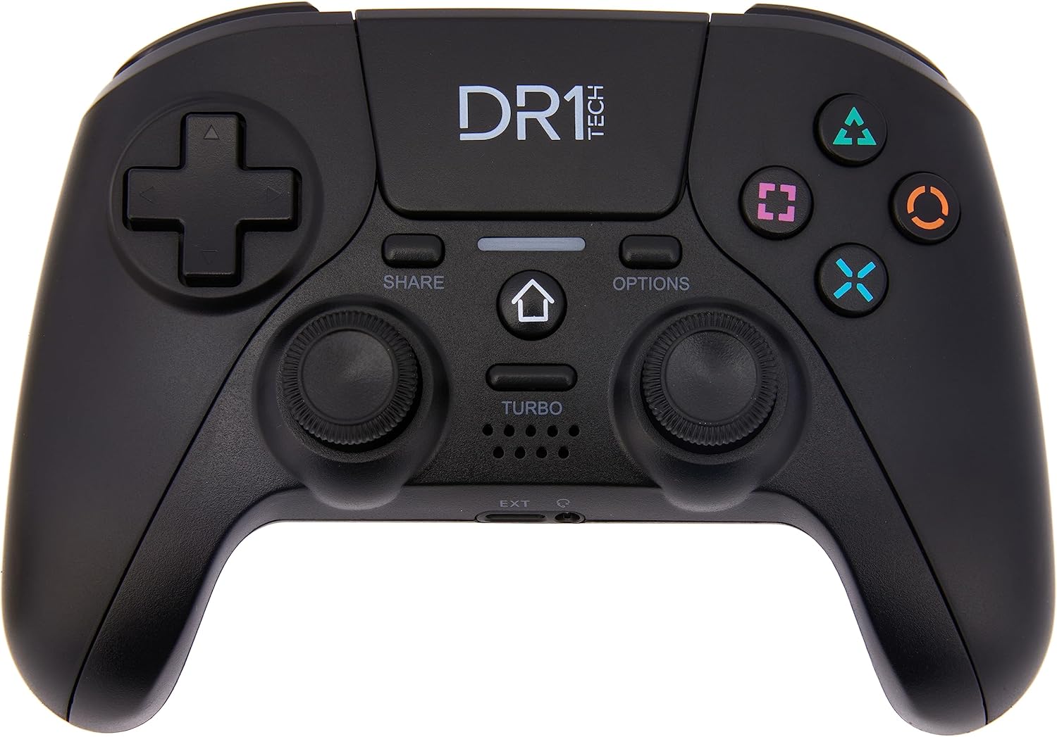 Främre view of the DR1TECH DR10042 Shock Pad Wireless Controller