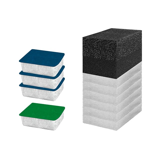 Foto 2 de 6 de CIANO, Acuario Consumibles - Cartuchos de Filtro de Repuesto para Filtro de Acuario, Pack de 3 Meses, Talla…