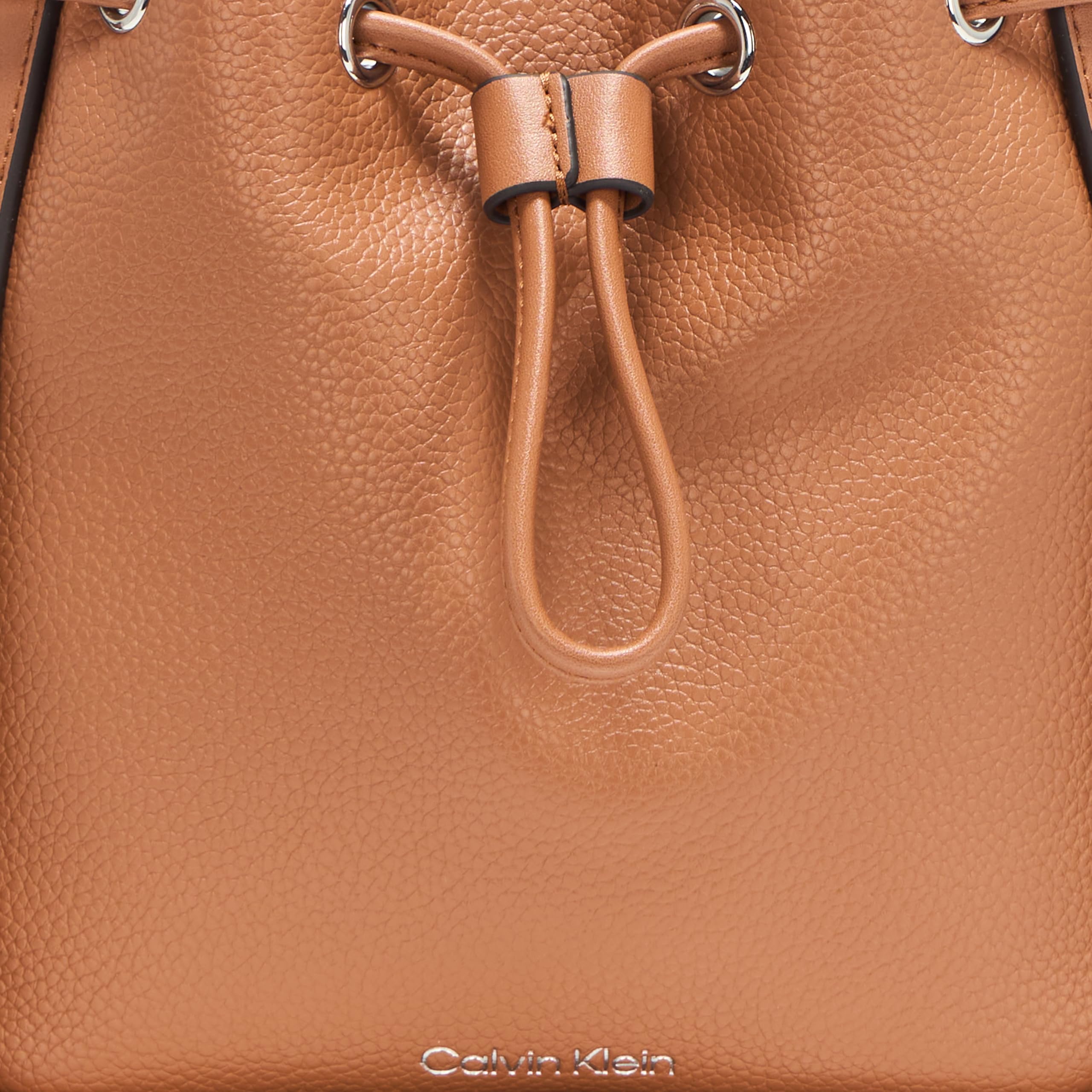 Calvin Klein Damskie stringi Holt Crossbody ze ściągaczem, karmelowy, Caramel, jeden rozmiar