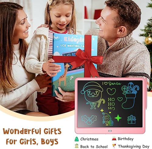 Miniatura 7 de Tableta de escritura LCD para niños, tablero de garabatos de pantalla grande de 15 pulgadas, juguetes para niños pequeños, tableta de tablero de