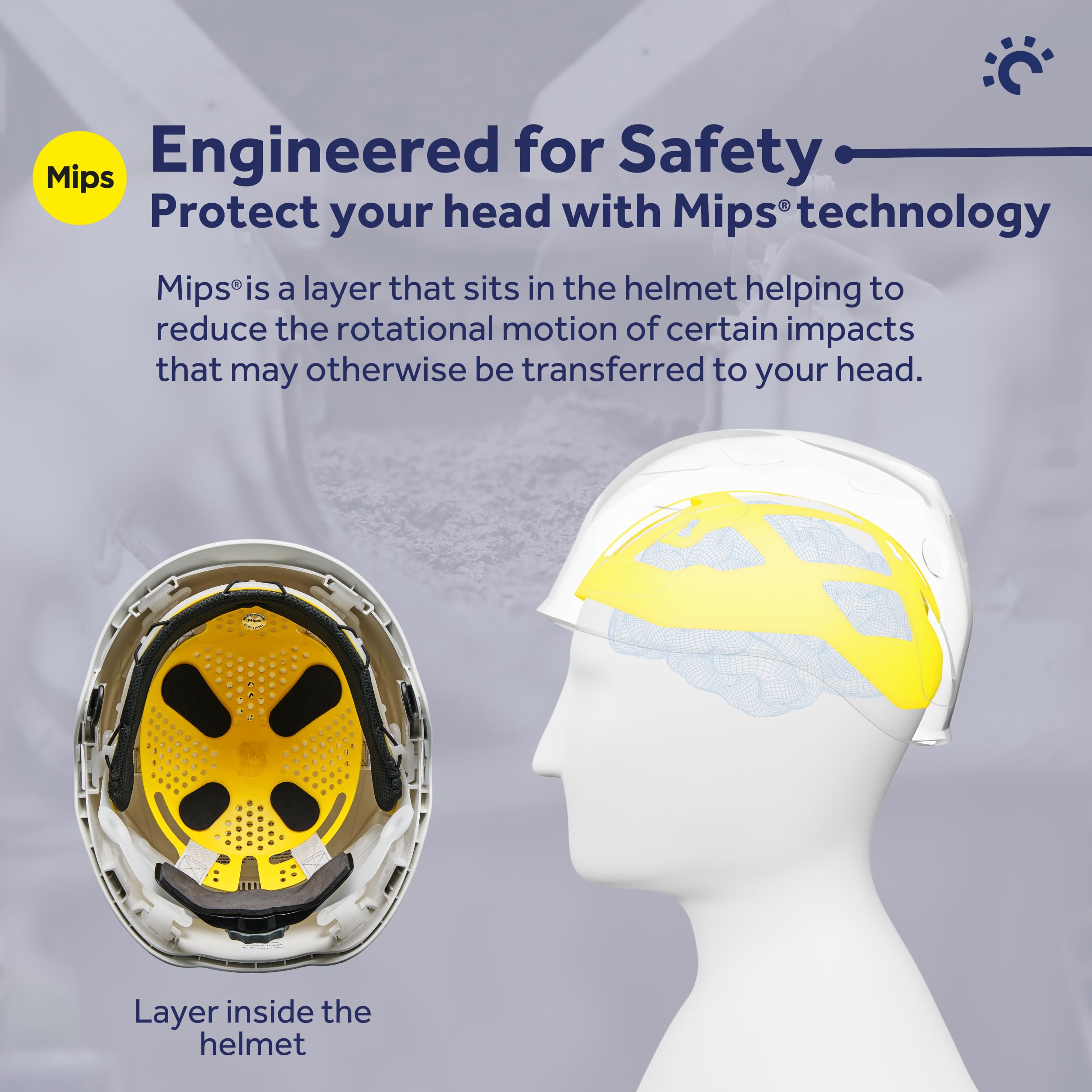 Centurion Casco de Seguridad - Casco Duro con MIPS - Casco Industrial Nexus Exceed MIPS para Andamios, operadores de elevación de Pluma, arquitectos, técnicos de turbinas eólicas y limpiadores de