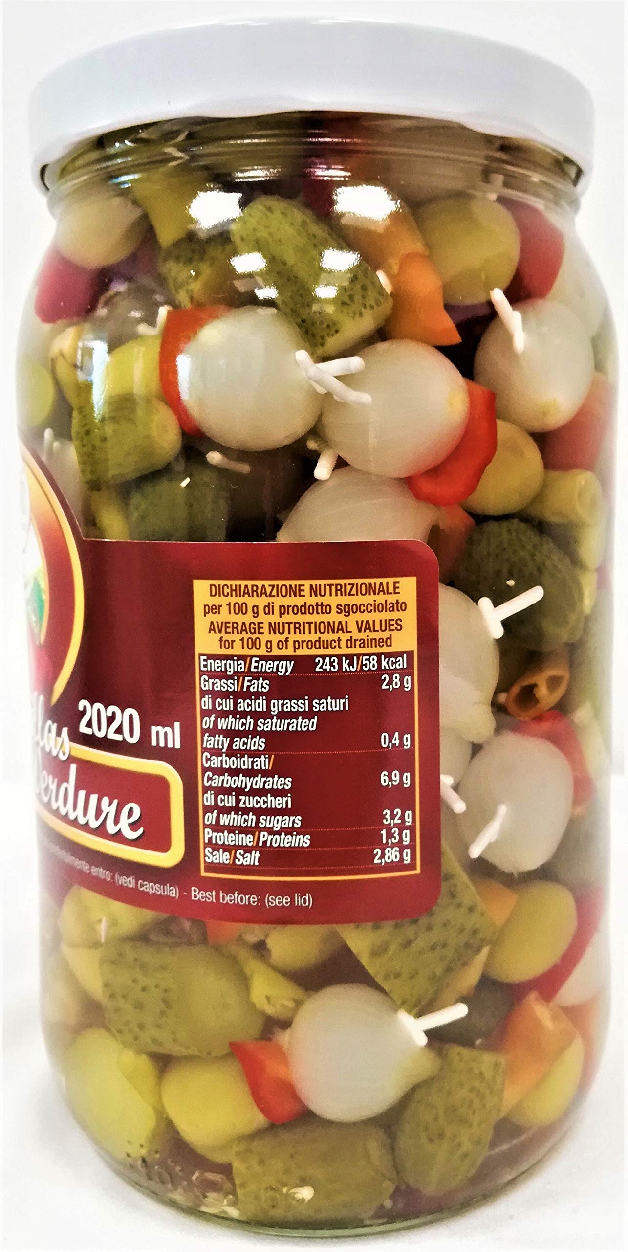 Banderillas Spiedini Di Verdure 1855 Gr - Belotti