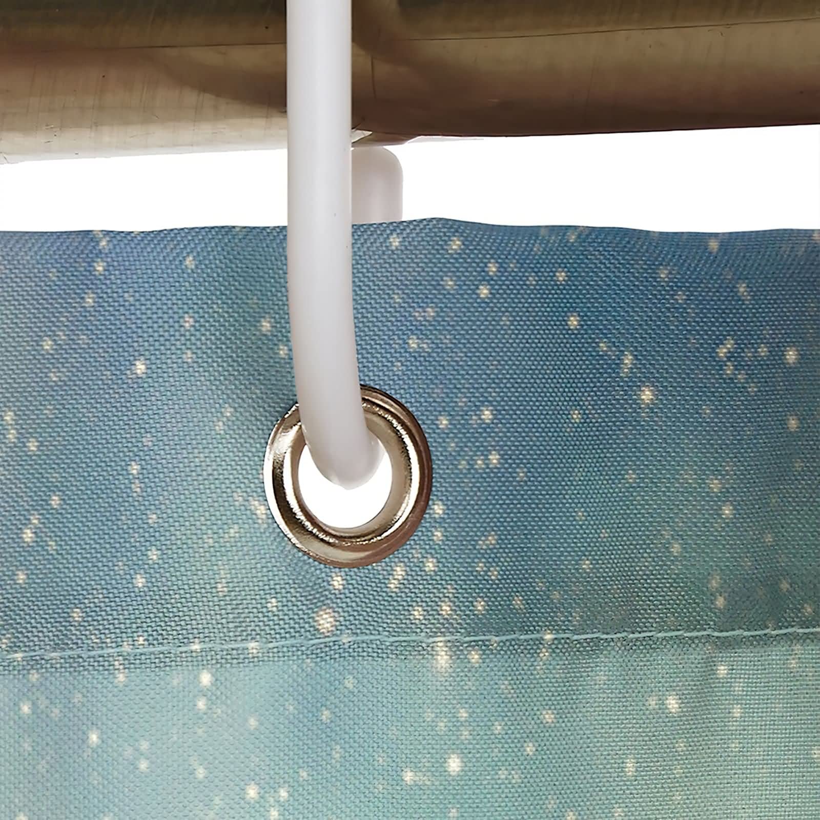 Daesar Duschvorhang Aus Polyester – Wasserdichter Badvorhang Mit Tarnmotiv, 90x180 Cm