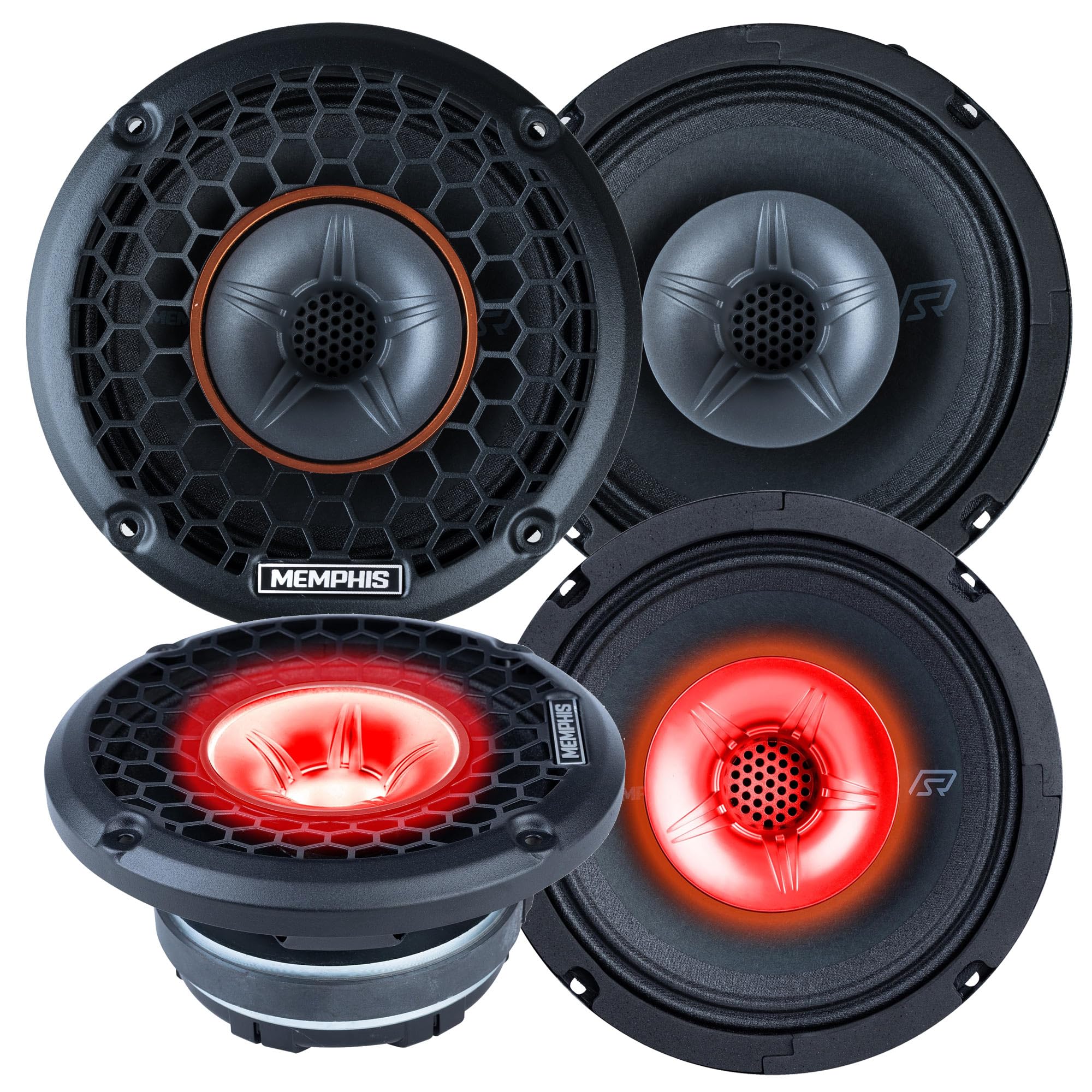 Amazon.com: Memphis 4 SRXP62WT SRX Pro Audio 6.5