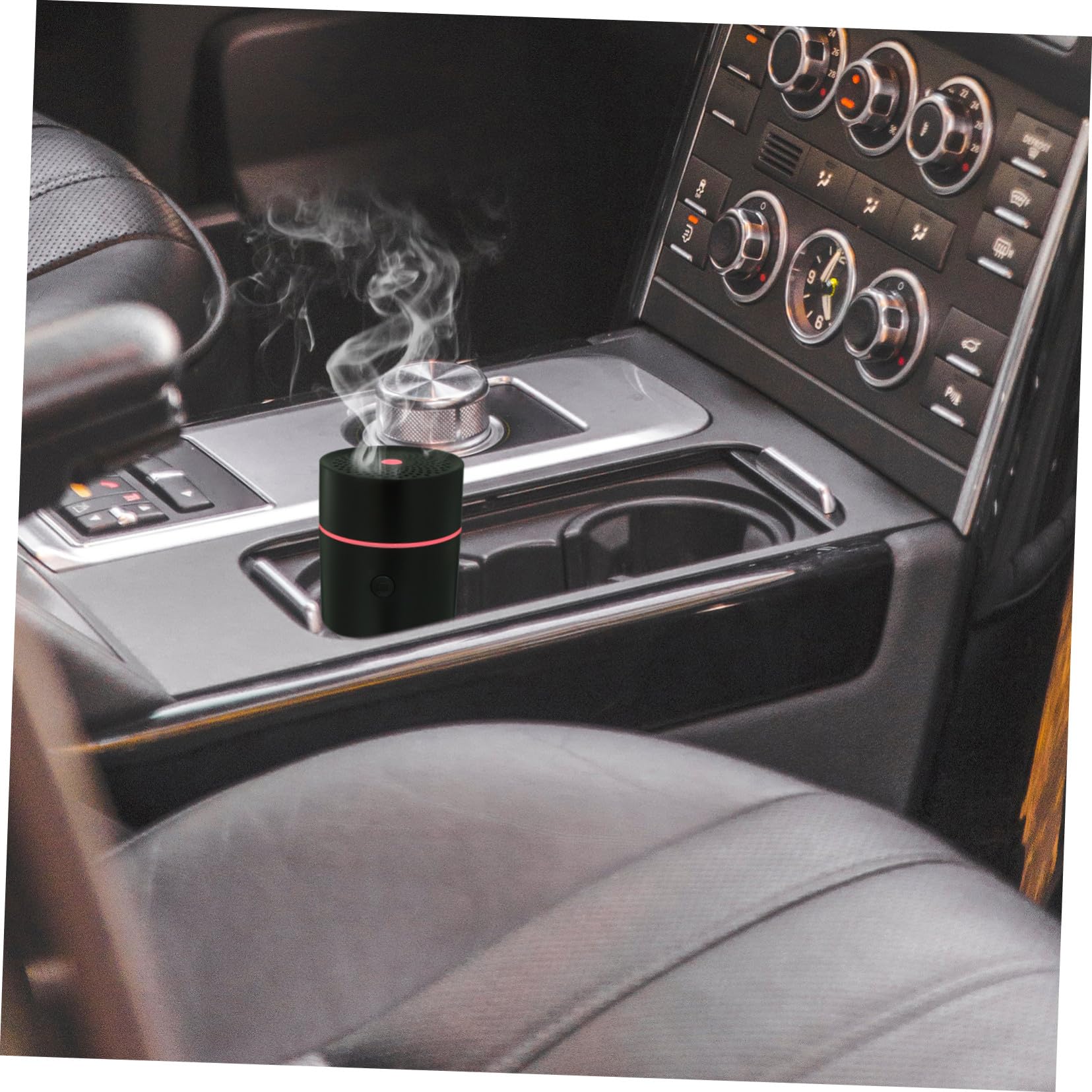 Diffusore Profumo Auto USB Mini Portatile Nero Umidificatore Compatto per Auto Scrivania e Camera Rilassante e Facile da Usare con Cavo USB