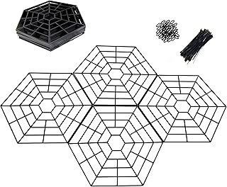 Bretoes Pond Protection Net, Plastic Net Cover Floating on the Water to Protect the Pond from Herons, Cats, and other Predators (20 Pieces)