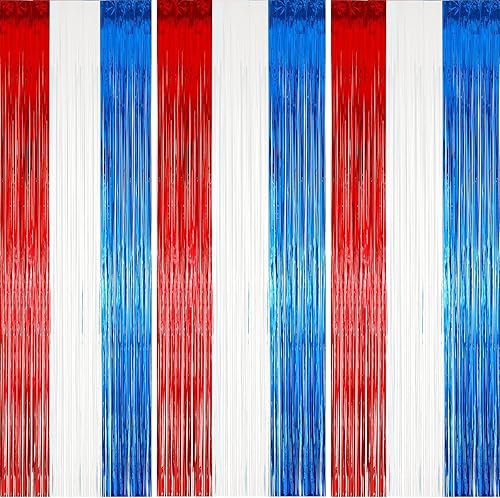 Miniatura 8 de Tayuvira 3 serpentinas negras de 33 x 66 pies cortinas de flecos de aluminio negro cortinas de flecos negras cortinas de serpentina serpentinas