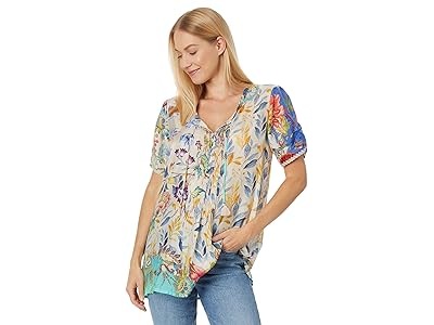 Johnny Was Blu Mai Tunic Women