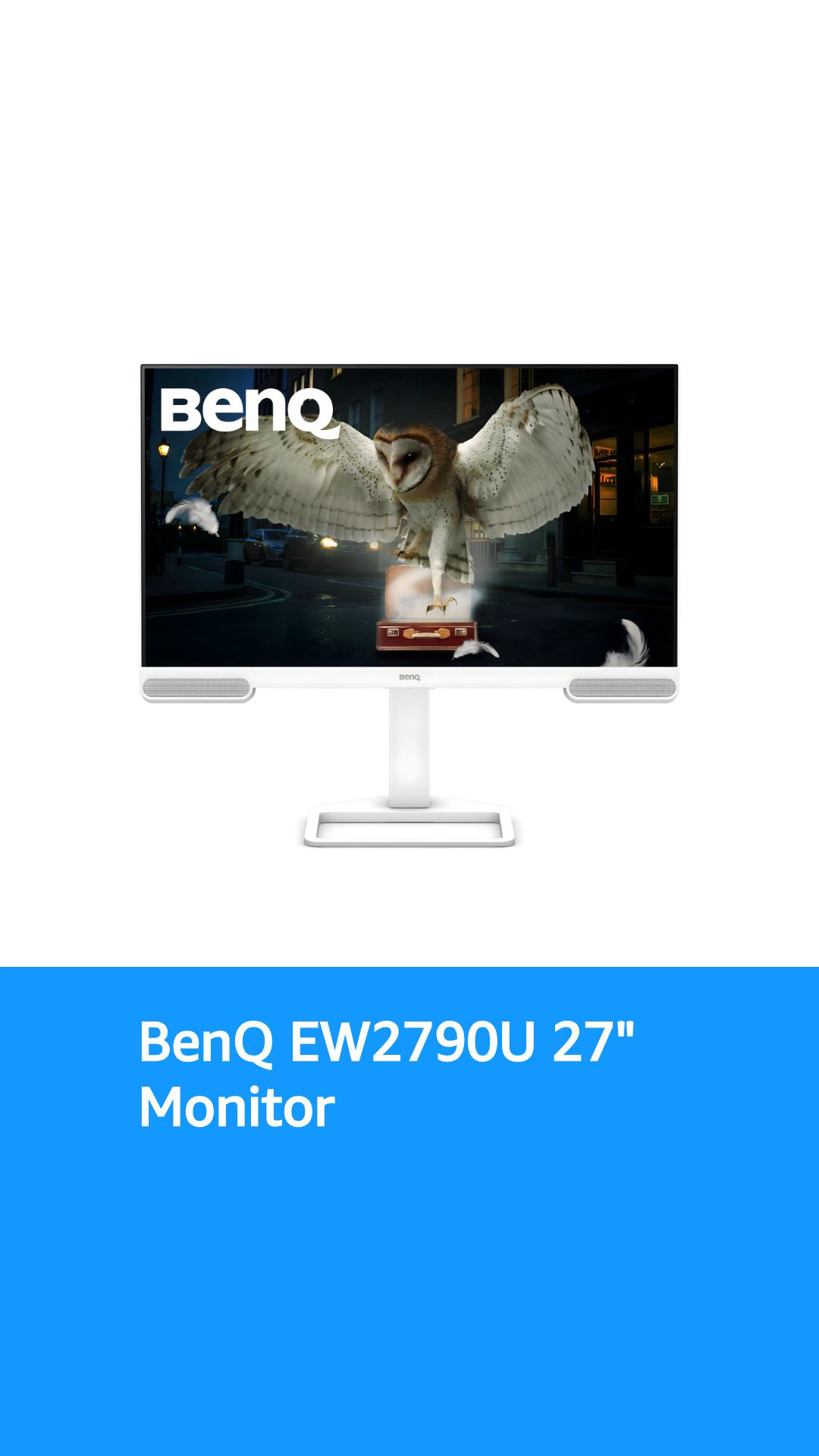BenQ EW2790U 27” 4K 3840x2160 Premium Monitor with 95% P3 Color