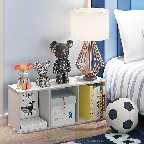 Miniatura 2 de Furinno Luder - Estantería para libros 3 niveles color blanco