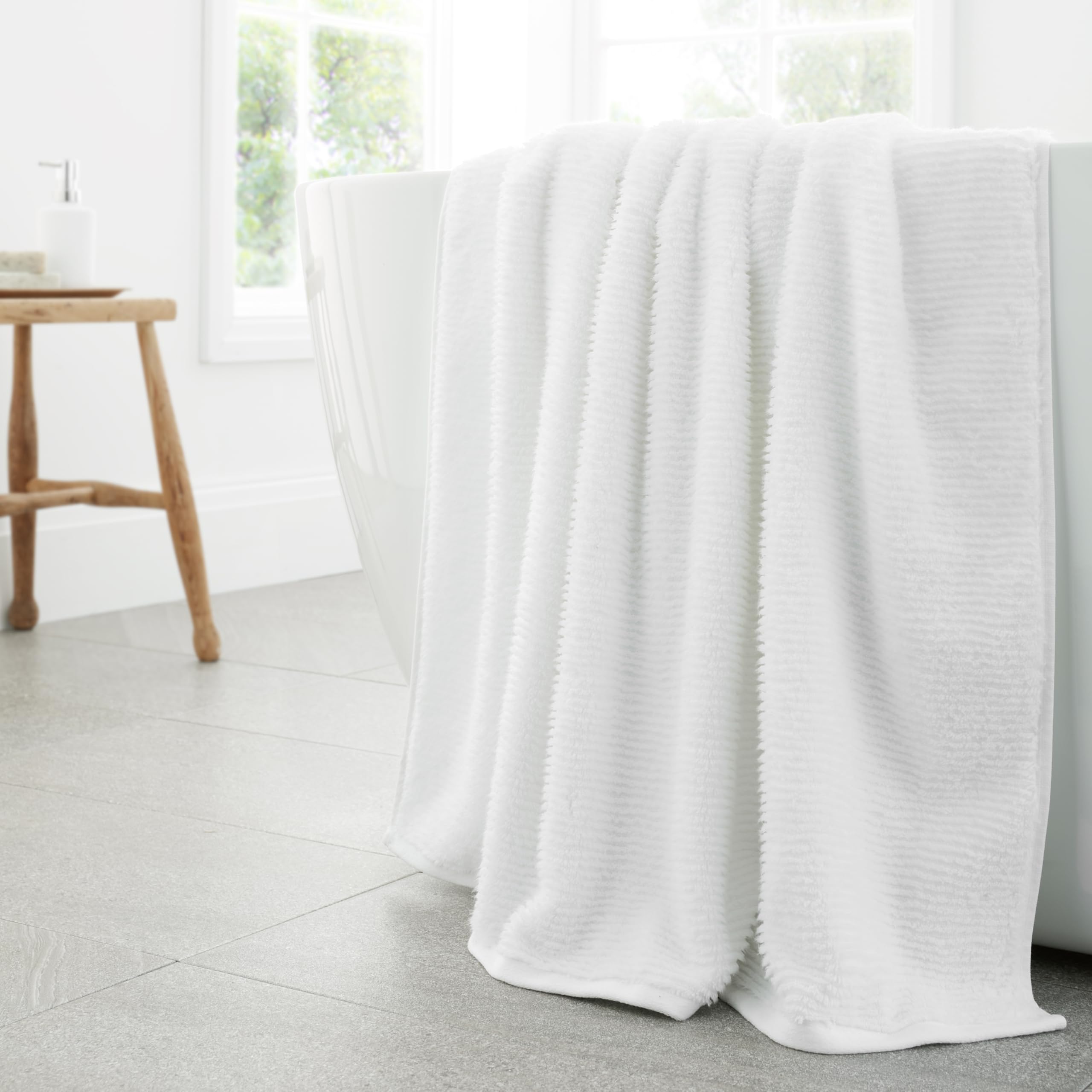 Bianca Soft Zero Twist Spa Cotton 50x90cm Hand Towel White