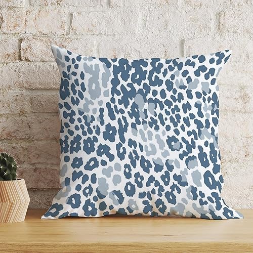 Vista 21 de Funda de cojín decorativa con estampado de guepardo verde peridoto para sofá, funda de almohada verde crema con estampado de leopardo a cuadros