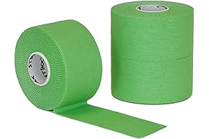 STIKK Hockey Green Tape, 3pk Green Athletic Tape - 1.5" x 15...