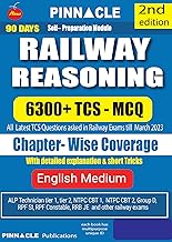 Railway Reasoning 6300 + TCS - MCQ Chapter-wise Coverage | All Latest Question asked in Railway Exams with detailed explanation & short tricks | Railway | ALP | Technician | NTPC | Group D | RRB JE | RPF For 2024 railway exams | English medium