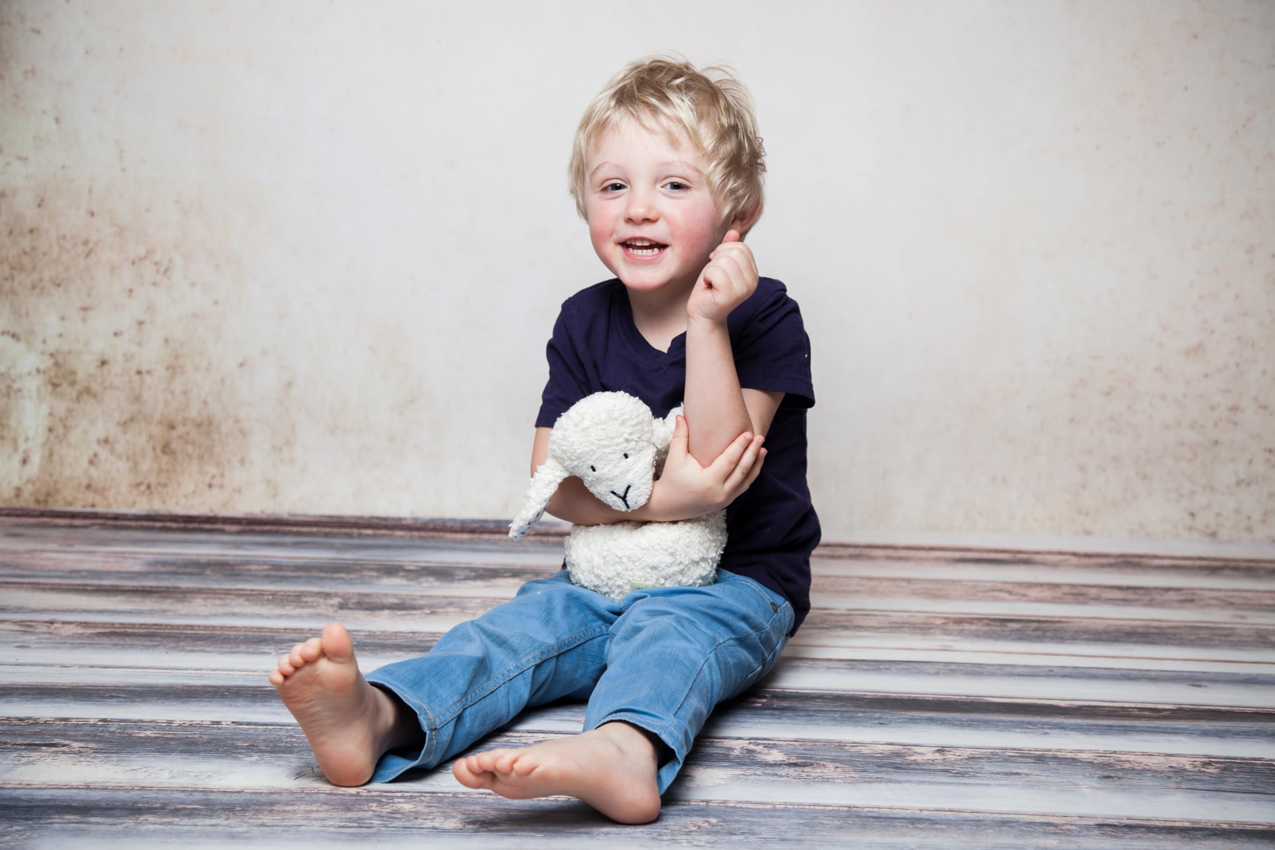 Efie Kirschkern-Bio-Wärmekissen „Schäfchen“ – 100% Baumwolle (kbA), handgefertigt in Deutschland, wohltuende Wärme für Babys & Kinder