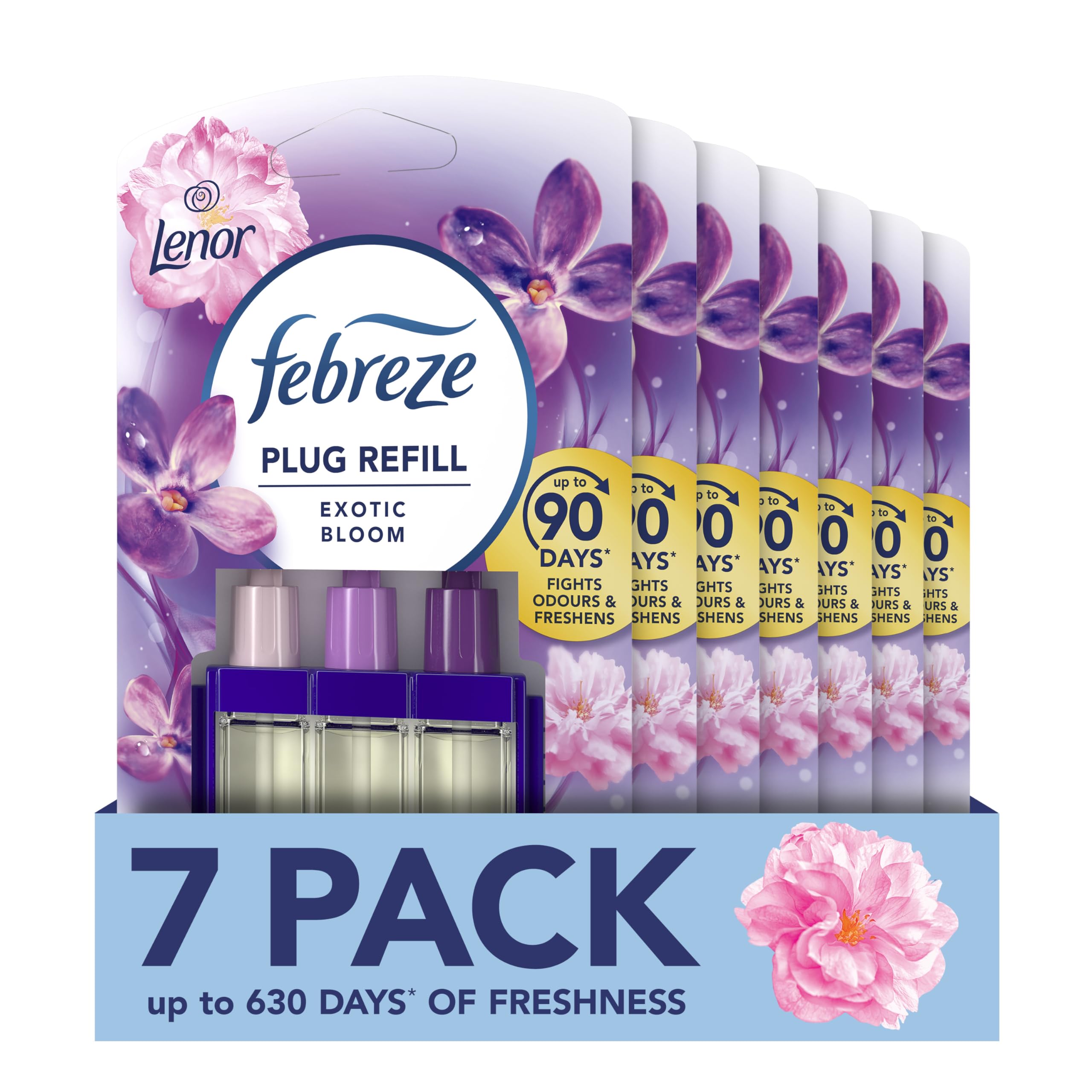 Febreze 3 Volution Air Freshener Plug In Refill 20 ML Cotton Fresh, 3 Alternating Scents To Clean Away Odours 7 x 20 ml — view 10