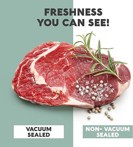 Miniatura 5 de Avid Armor Bolsas y rollos selladores al vacío, resistentes, sin BPA, precortados y de tamaño personalizado para almacenamiento de alimentos,