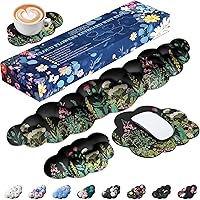 Vista 12 de JIKIOU Reposamuñecas para Teclado Cloud de Cuero Mejorado, Reposamuñecas Cloud con Base de PU Antideslizante, Cómodo Reposamuñecas de Espuma