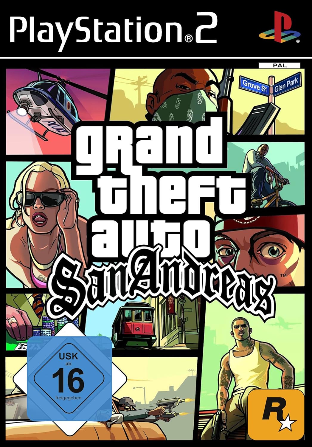 Grand Theft Auto: San Andreas [Software Pyramide] - [PlayStation 2] :  Amazon.de: Games