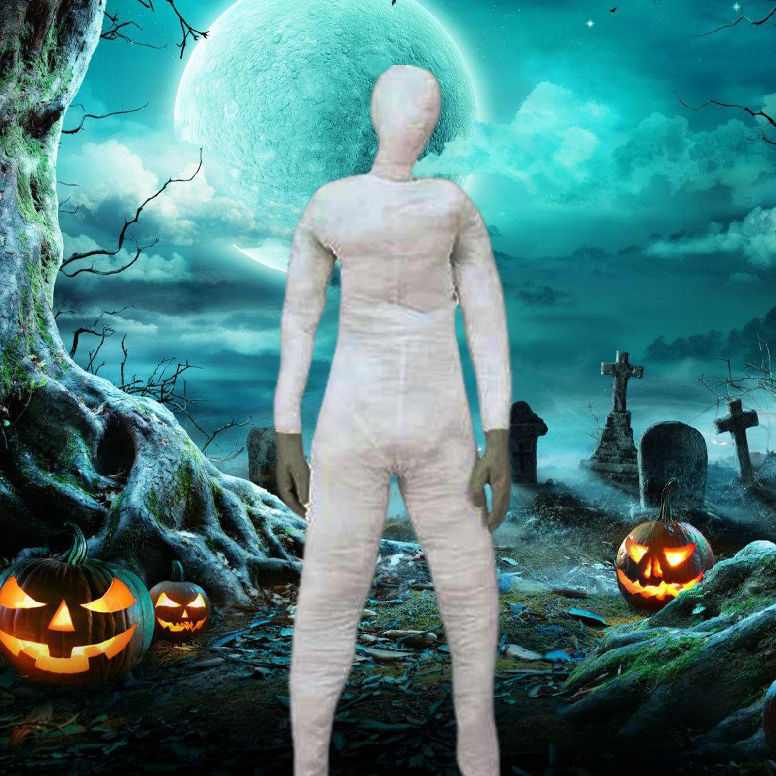 Manekin Halloweenowy Straszne Akcesorium Do Odgrywania Ról Z Możliwością | Manekin Naturalnej Wielkości do Występów Scenicznych, Escape Roomów oraz Karnawałów