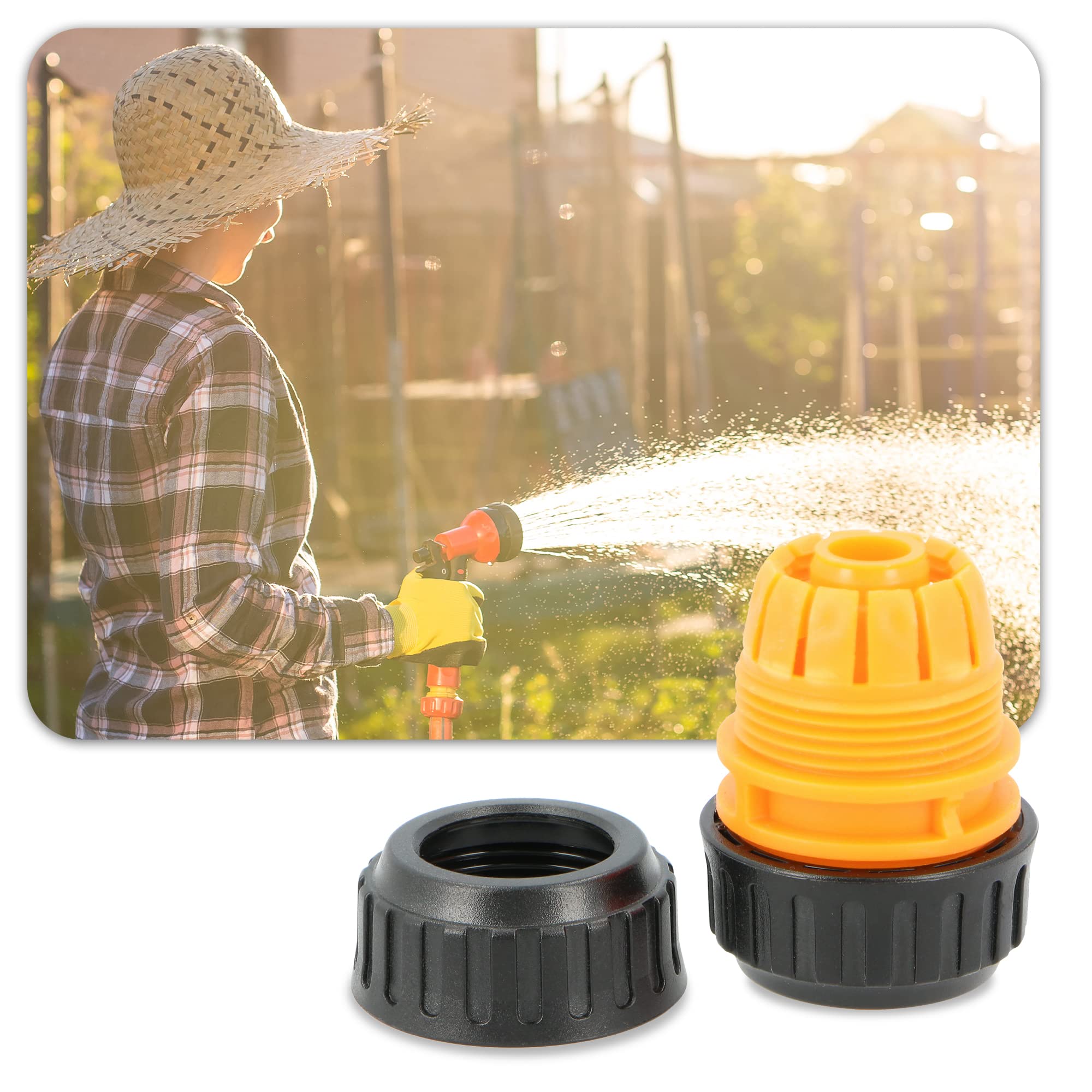 SISTEMI DI ACCOPPIAMENTO del tubo da giardino con connettore girevole da 12  SZ EUR 5,37