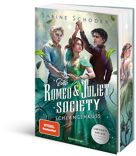 The Romeo &amp; Juliet Society, Band 2: Schlangenkuss (SPIEGEL-Bestseller | Knisternde Romantasy | Limitierte Auflage mit Farbschnitt) (The Romeo &amp; Juliet Society, 2)