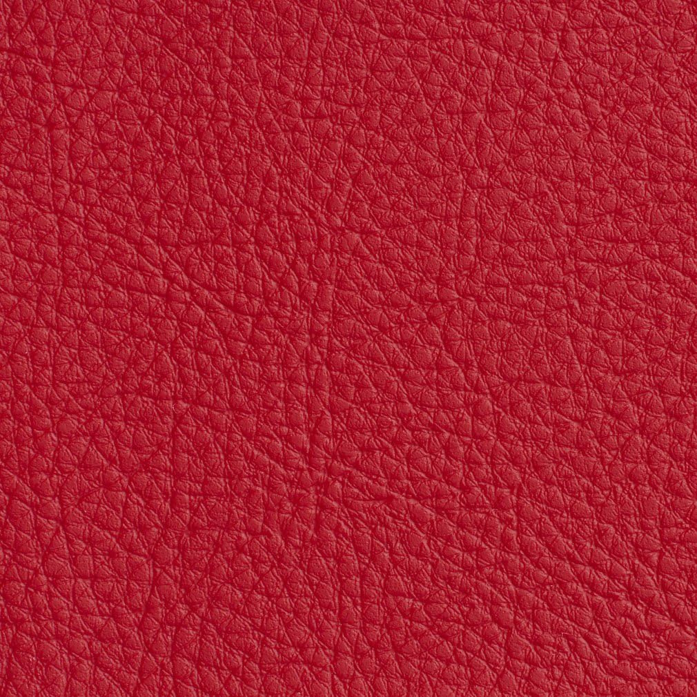 Red Pebbled Outdoor Indoor Faux Leather Upholstery Vinyl by The Yard - SKU: Janelle Poppy