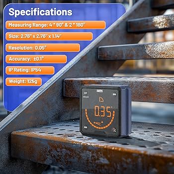 CAMPA グランドアングル XCGDA10-1 Amazon.com: HueparPro Digital Angle Gauge Angle Finder Level