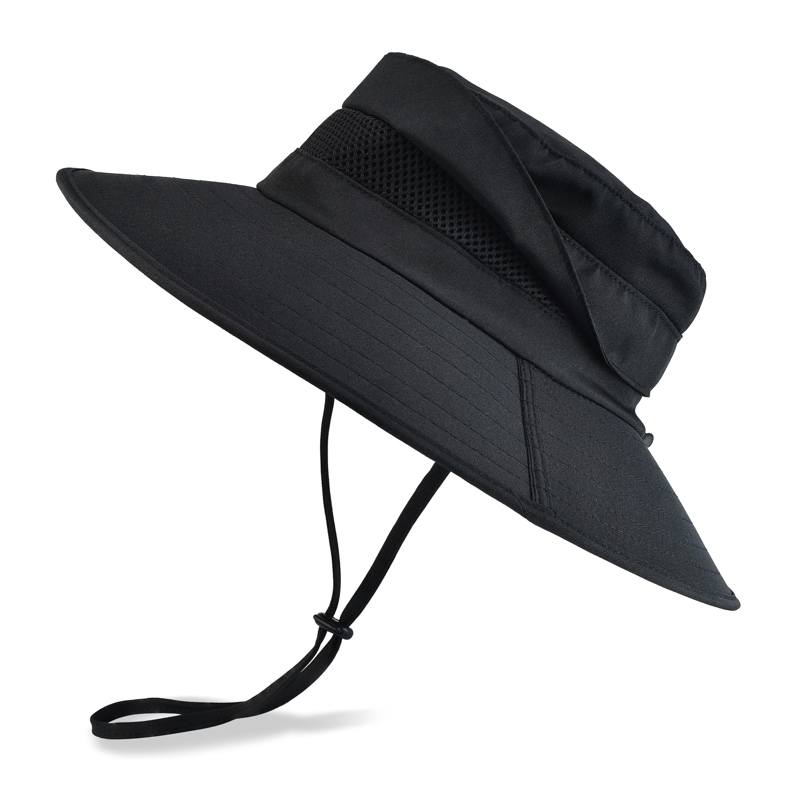 EINSKEYWaterproof Sun Hat for Men Women, UPF 50+ UV Protection Wide Brim Packable Hat for Fishing Hiking Garden Safari Beach