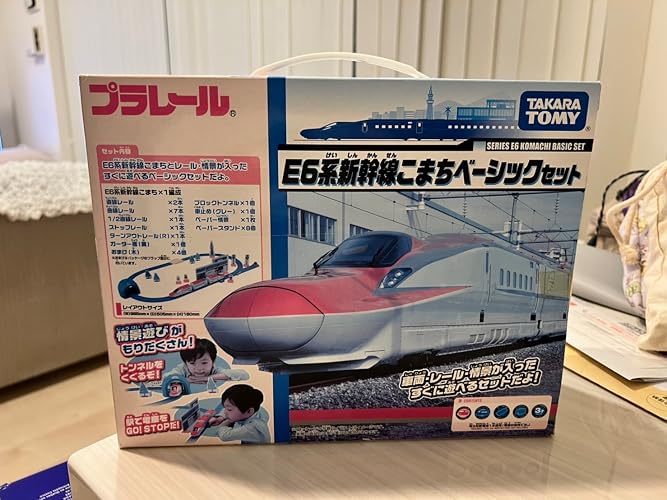 こまち商品 Amazon | プラレール E6系新幹線こまち ベーシックセット | 電車