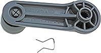 Vista 3 de Dorman 722MX, manivela para vidrio de auto (gris), compatible con modelos seleccionados de Nissan