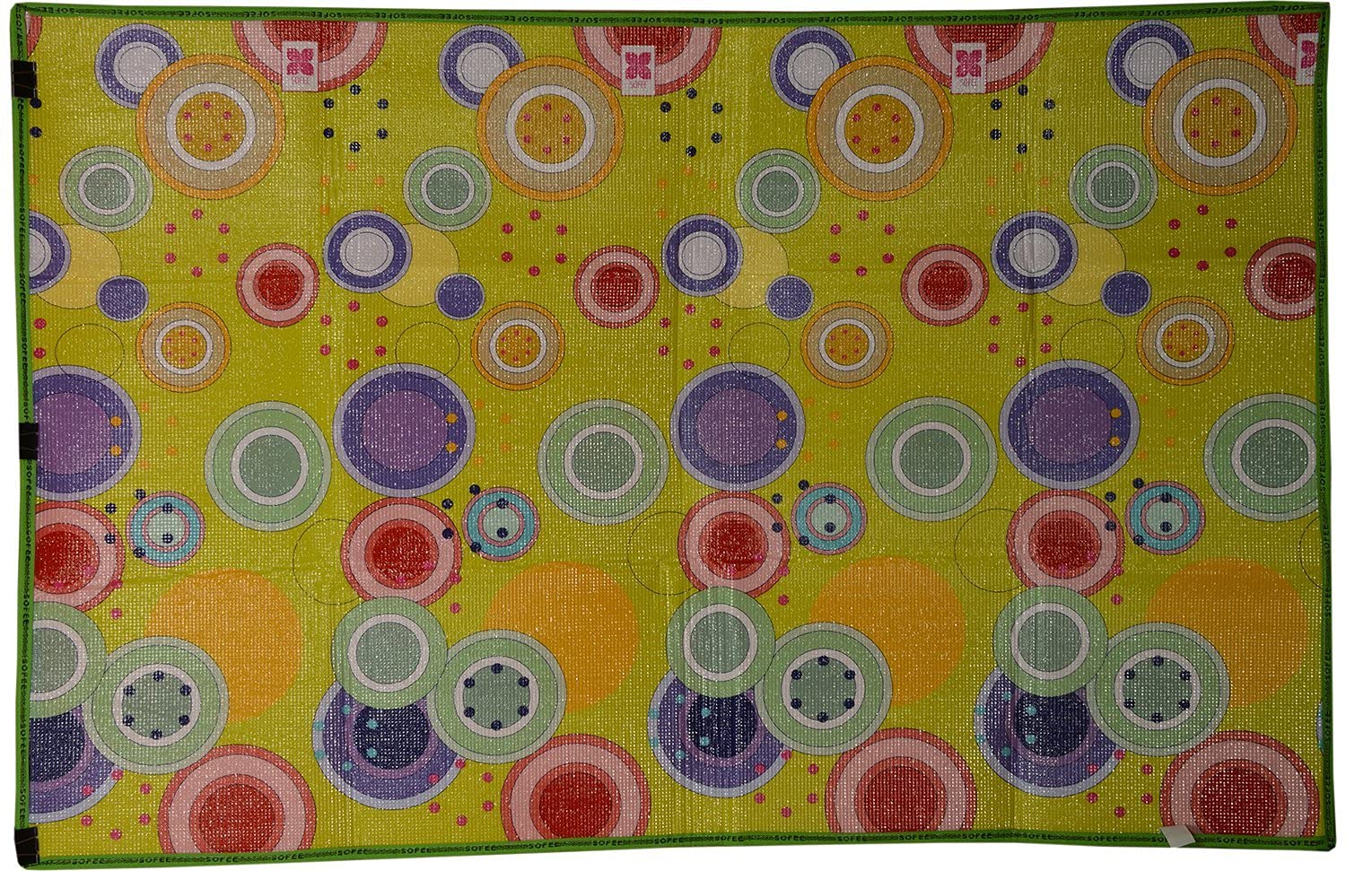 Samruddhi Sofee Mat Tulip 4X6 Ft (with 2 Asan Free)