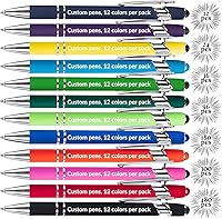 Vista 7 de Hasta 480 unidades de bolígrafos personalizados a granel, bolígrafos metálicos personalizados con nombre impreso con tinta negra, bolígrafos