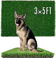 Vista 16 de Sunturf Hierba falsa para que los perros orinen, césped artificial para perros, almohadillas para orina de perro, extra grandes, tapetes de césped