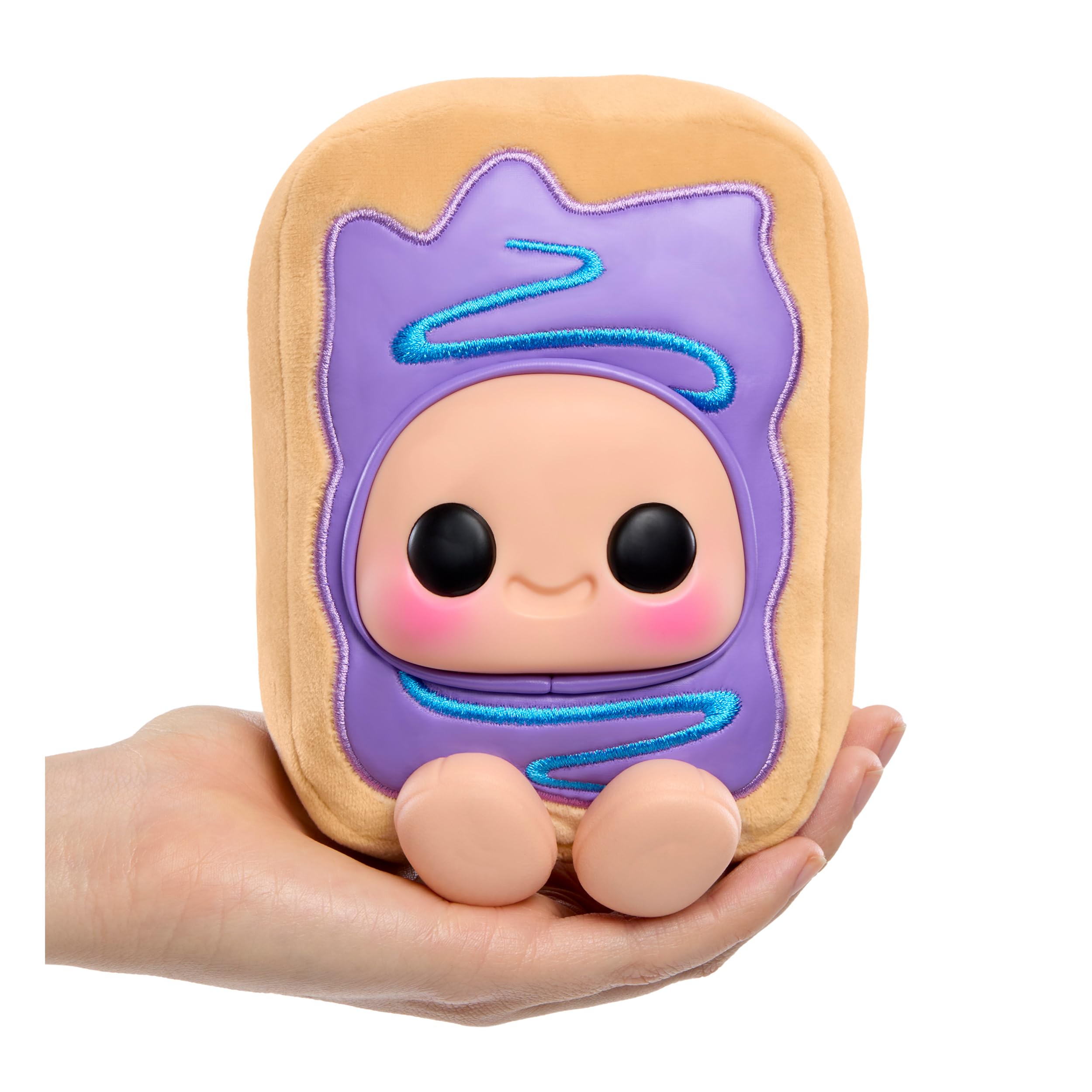 Hyojo serie Pop-Tarts - rosted Cherry, Wild Berry, Cookies e Creme | Peluche singolo da collezione, Morbido peluche e materiali misti, morbido e comprimibile, portachiavi incluso, tutte le età