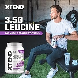 Xtend Original BCAA Powder 7g BCAA and 2.5g L-Glutamine, Sugar Free Post Workout Muscle Recovery Drink with Amino Acids for Men & Women, 90 Servings