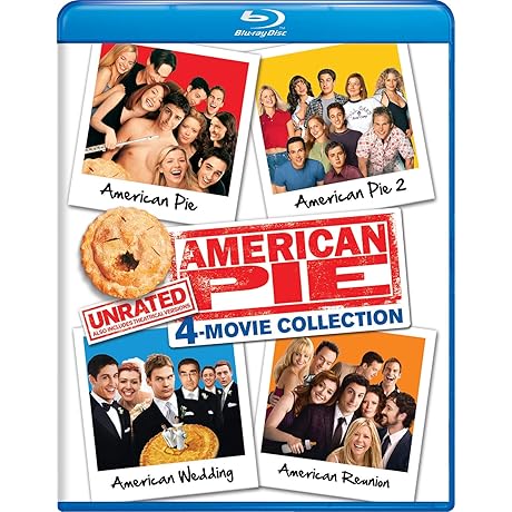 American Pie 4-Movie Delight: Unforgettable Cinematic Moments [Blu-ray]
