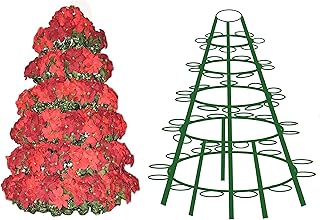 Creative Displays Full Round Poinsettia Tree Rack Display 1056 - Freesta...